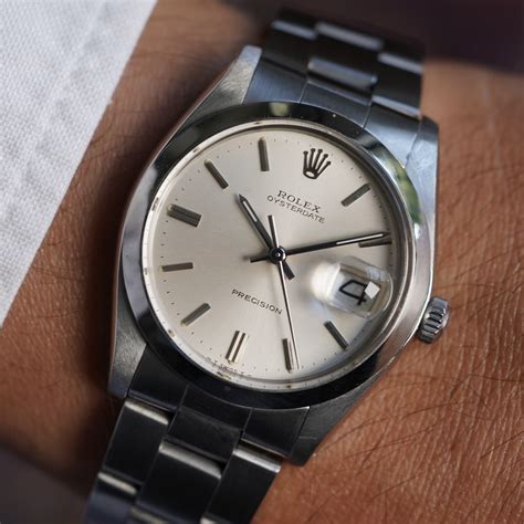 rolex 6694 black dial|Rolex oysterdate precision 6694 price.